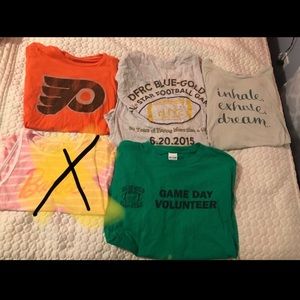 Random T-shirt sale 6 dollars a shirt 15 for all